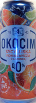 Okocim Sycylijska Pomarańcza z Limonką 0,0%