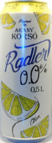 Arany Korso Radler 0,0% Citrom