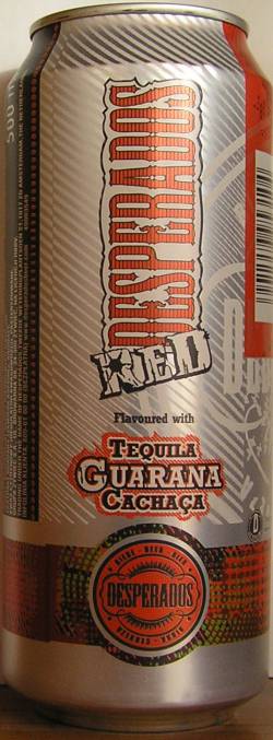 Cerveja Tequila Guaraná Cachaça Tinto, 65cl - DESPERADOS