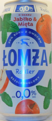 Łomża Radler 0,0% Jabłko & Mięta