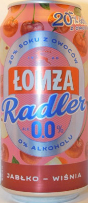 Łomża Radler 0,0% Jabłko-Wiśnia