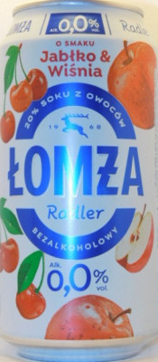 Łomża Radler 0,0% Jabłko & Wiśnia