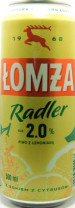 Łomża Radler Lemoniada Cytrusowa