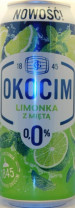 Okocim Limonka z Miętą 0,0%