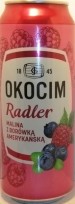 Okocim Radler Malina z Borówką Amerykańską