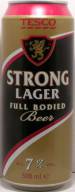 Tesco Strong Lager Full Bodied Beer