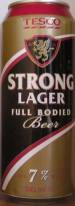 Tesco Strong Lager