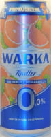 Warka Radler 0,0% Grejpfrut z Pomarańczą