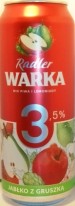 Warka Radler 3,5% Jabłko z Gruszką