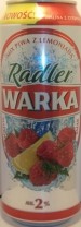 Warka Radler Malina z Cytryną