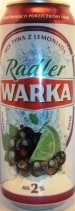 Warka Radler Porzeczka z Limonką